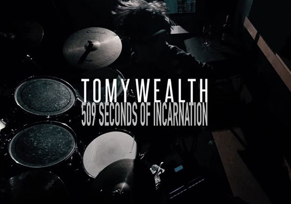 Tomy Wealth - 509 Seconds Of Incarnation (Official Studio Live Clip)